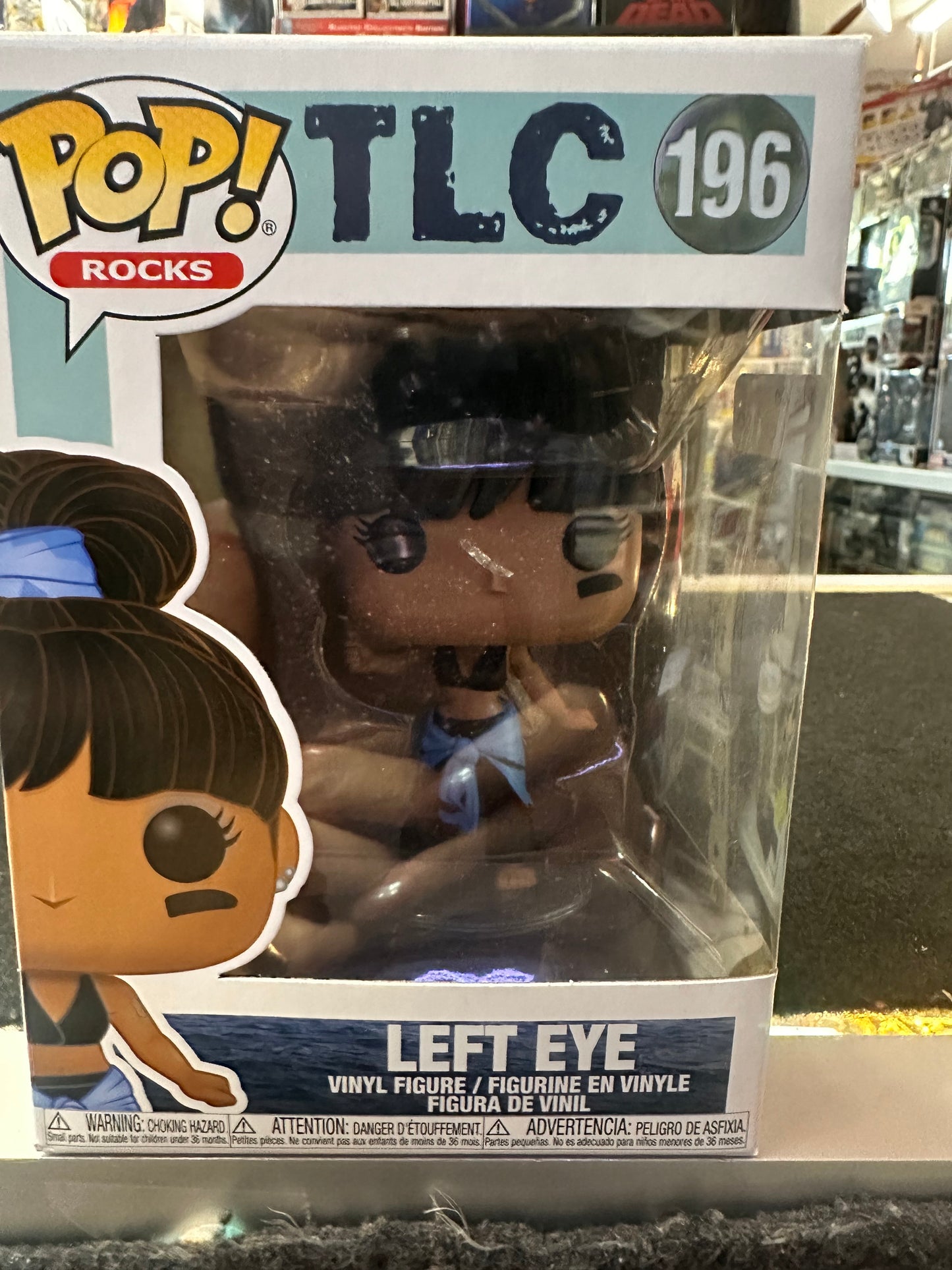 FUNKO POP TLC LEFT EYE #196 VINYL FIGURE