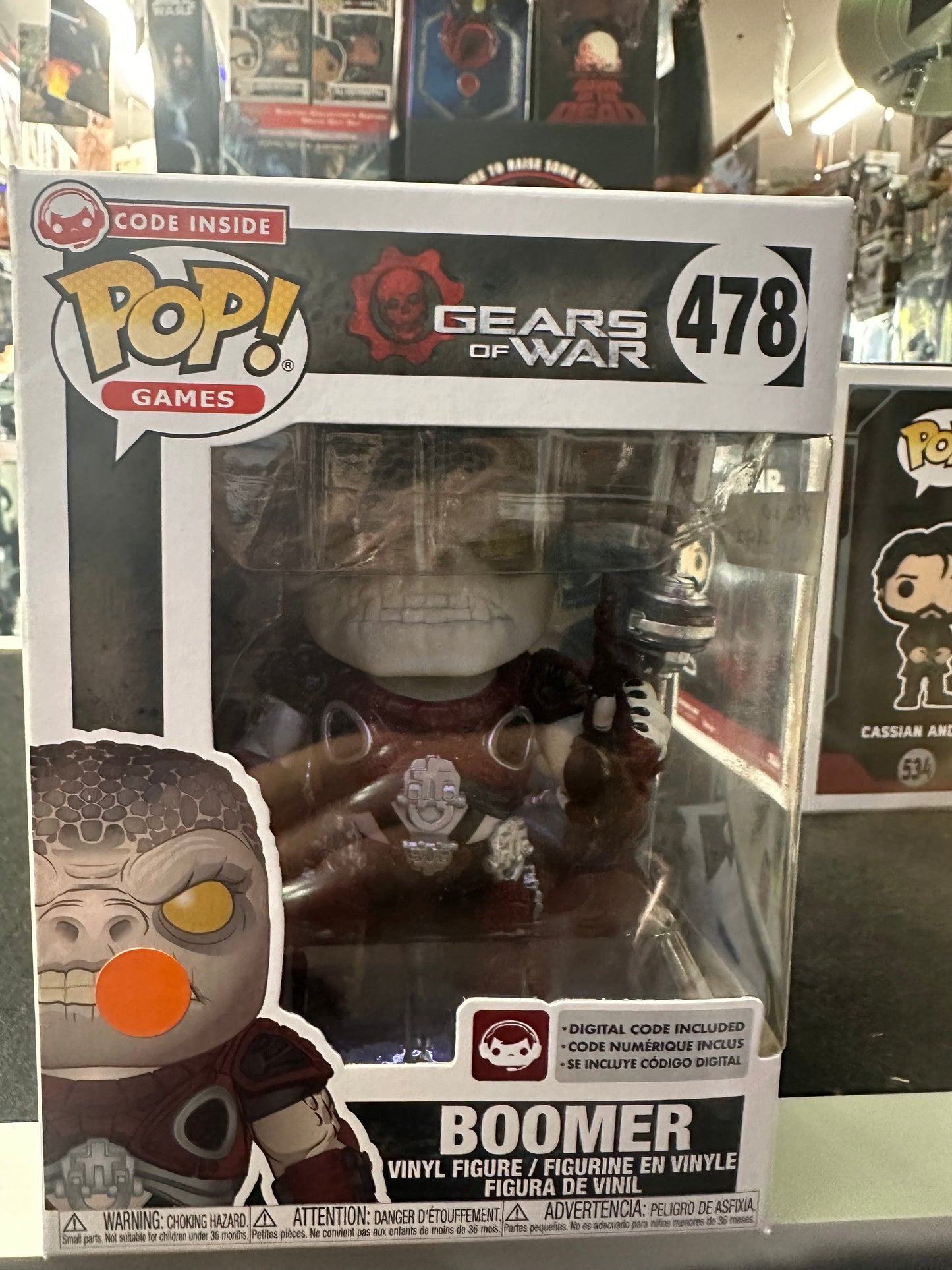 POP VINYL - GAMES -BOOMER - 478 - VAULTED