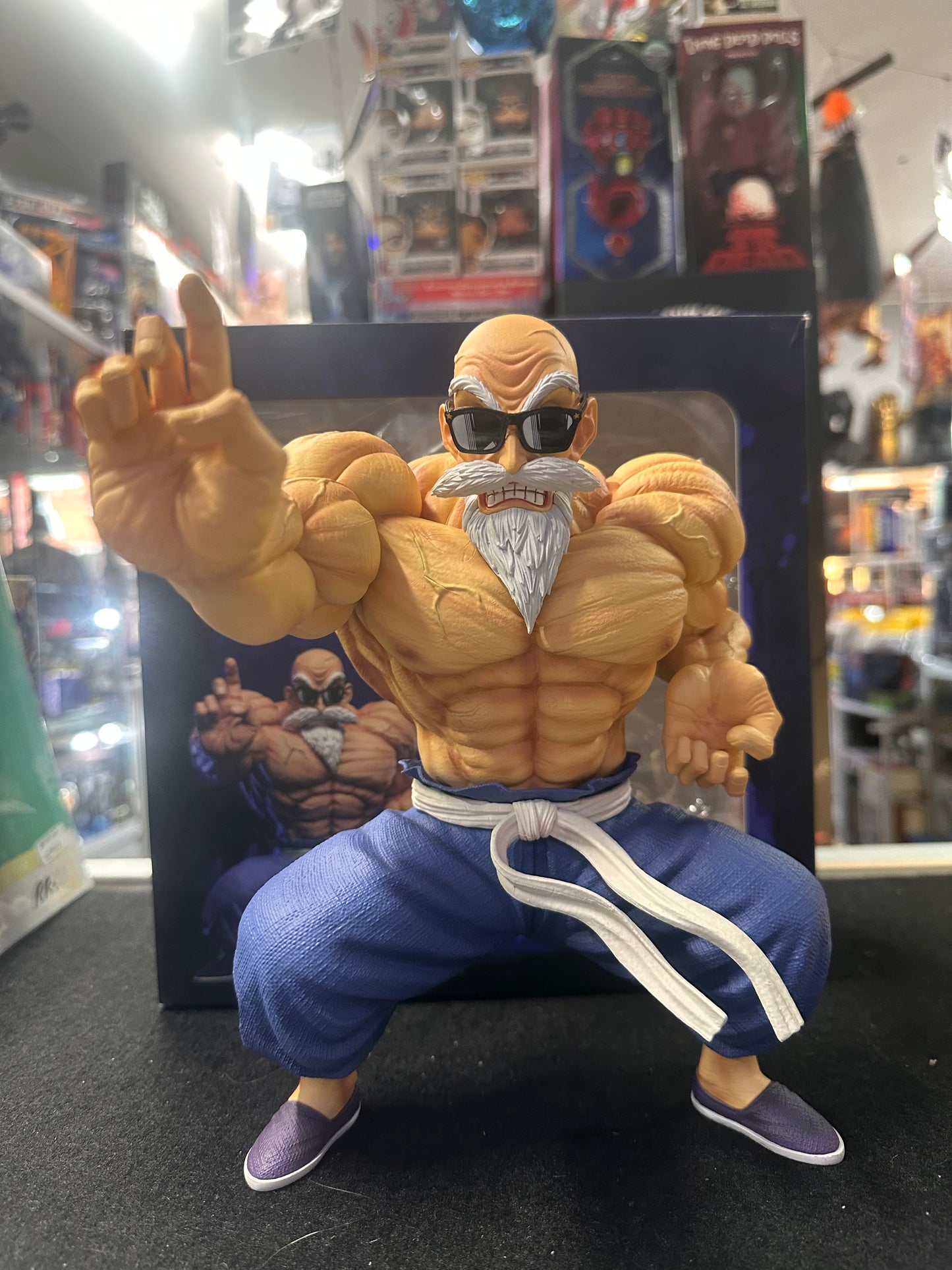 Figurine Master Roshi Muscle 24 CM Luxe Tortoise Awesome Dragon Ball Z