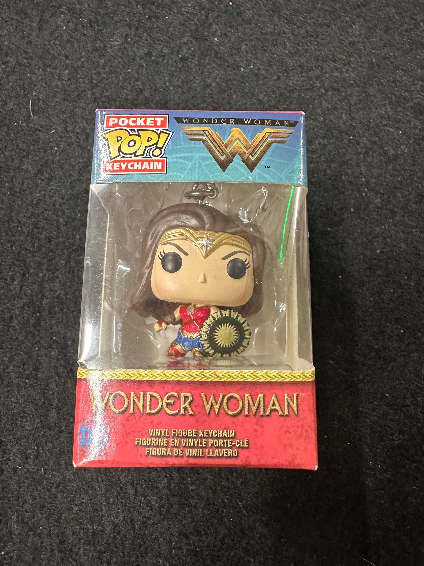 Wonder Woman Funko POCKET POP Keyring Keychain DC Comics Justice Gaming AUS