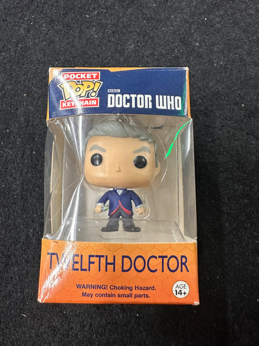 Funko Pop 11Th/12Th Doctor Who Pocket Keychain