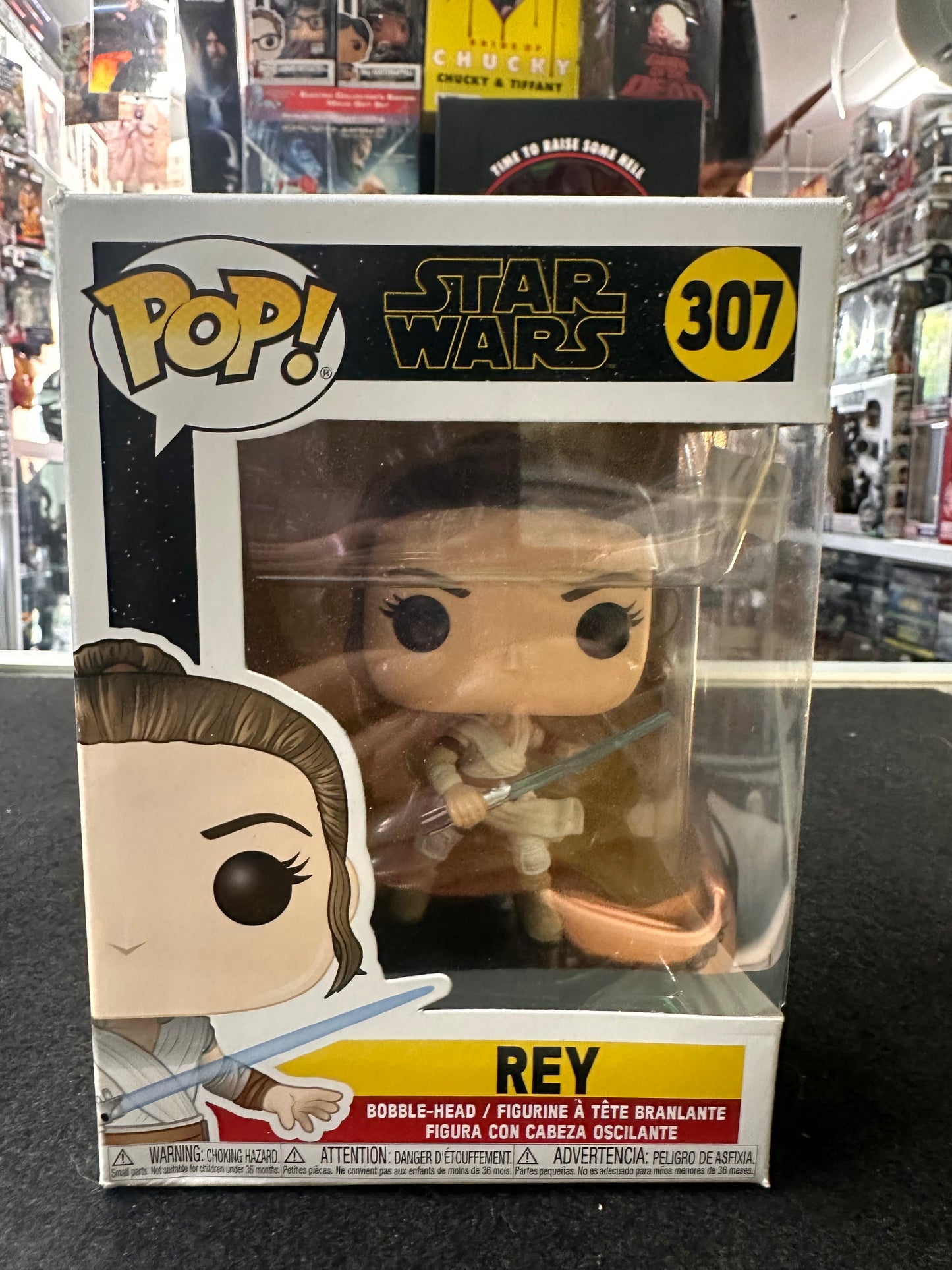 Funko Pop Star Wars Rey 307 Vinyl Figure