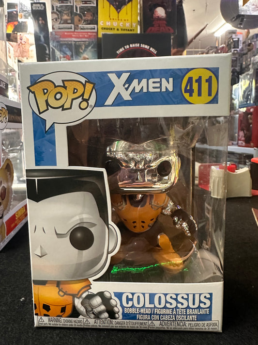 Colossus Chrome Funko Pop Marvel X-Men #411