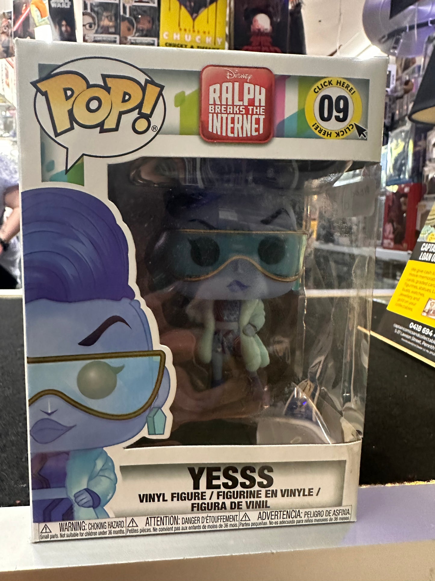 Disney Funko Pop - Yesss (Chase) - Ralph Breaks the Internet - No. 09