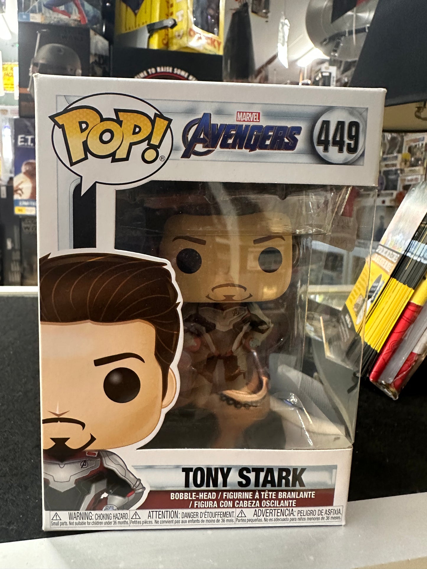 AVENGERS TONY STARK FUNKO POP #449