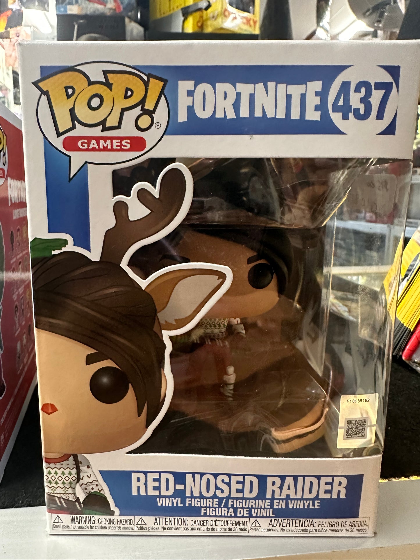 FORNITE RED-NOSED RAIDER FUNKO POP #437