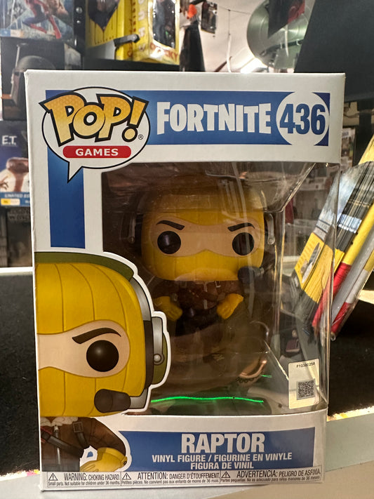 FORTNITE FUNKO POP RAPTOR #436