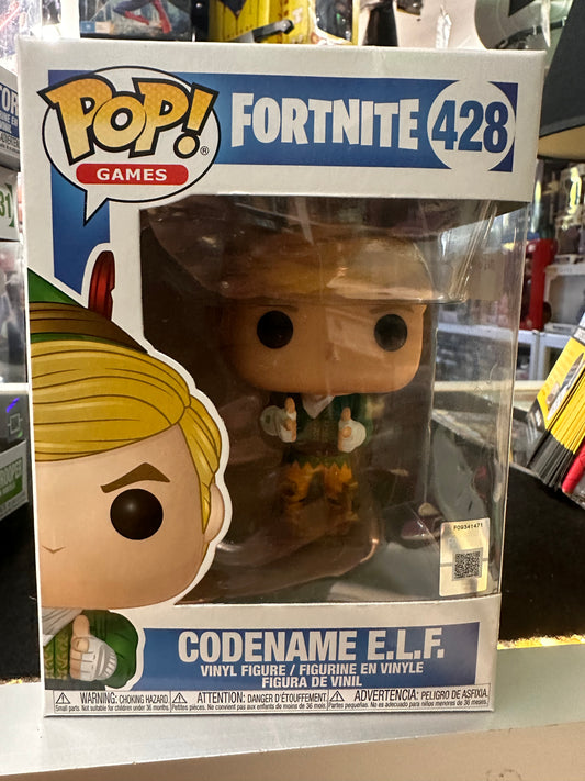 FORTNITE FUNKO POP CODENAME E.L.F #428