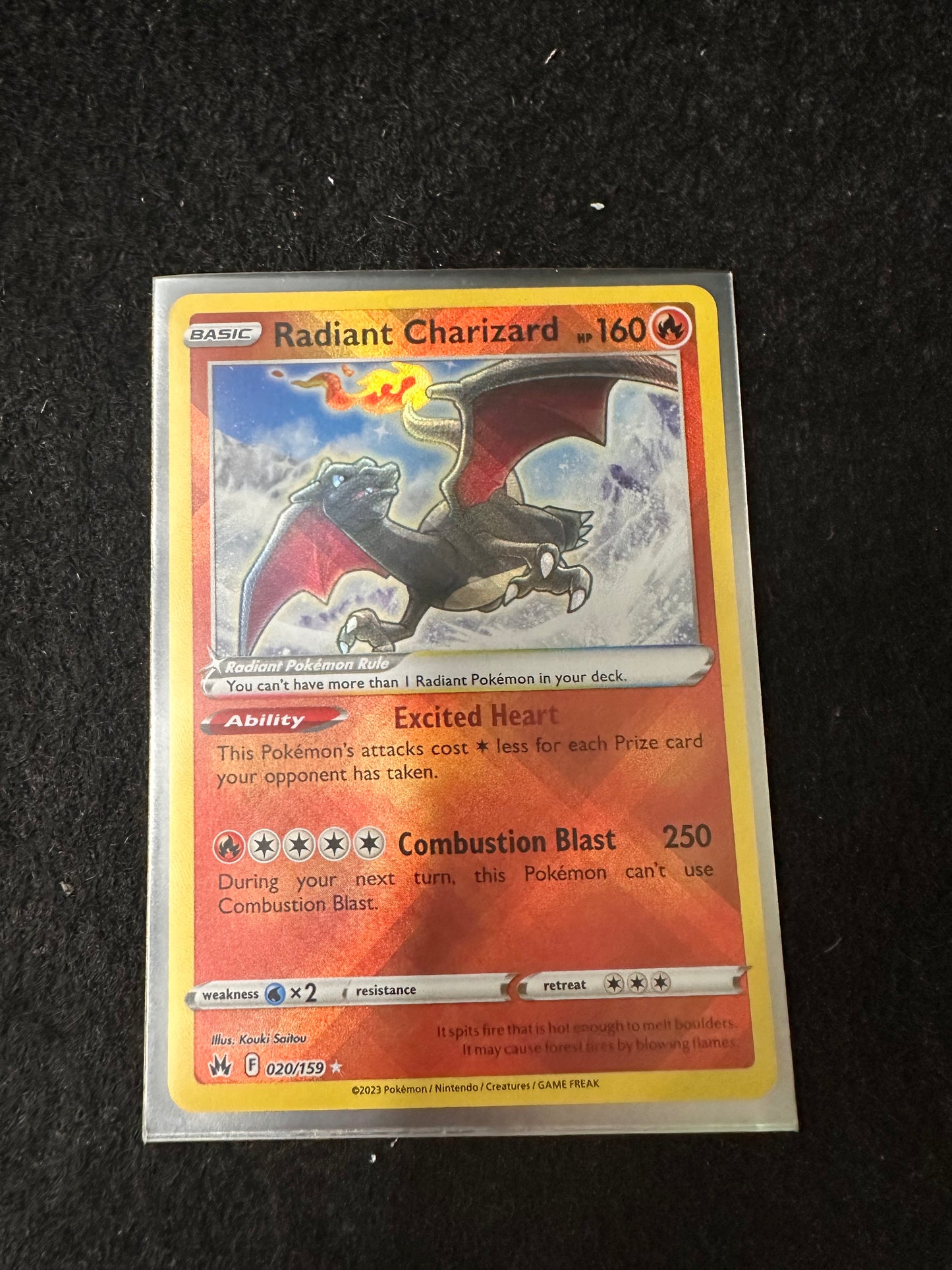 RADIANT CHARIZARD 160