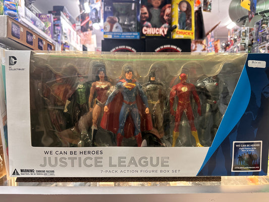 JUSTICE LEAGUE 7-PACK ACTION FIGURE BOX SET