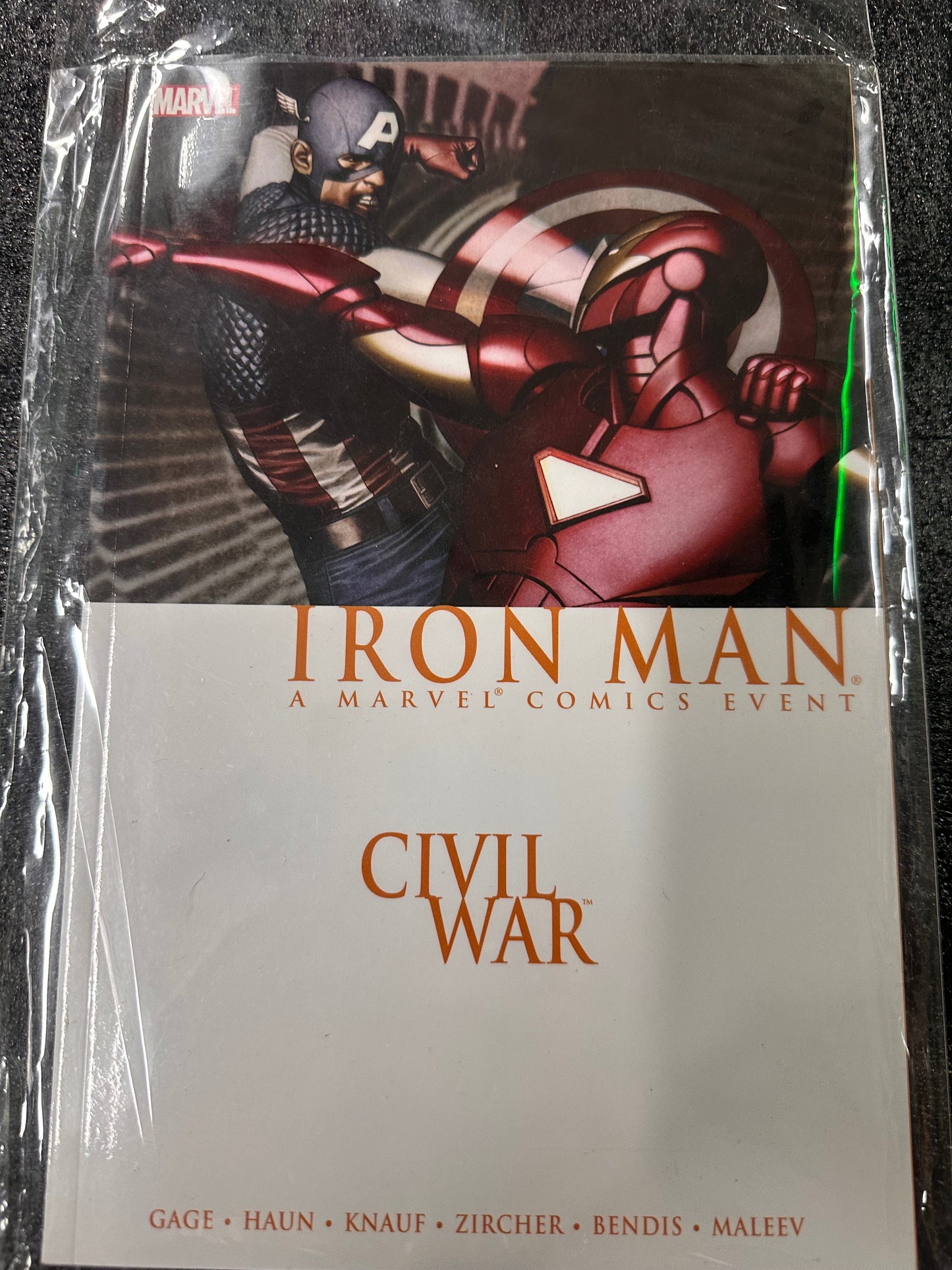 A MARVEL COMICS EVENT IRON MAN CIVIL WAR