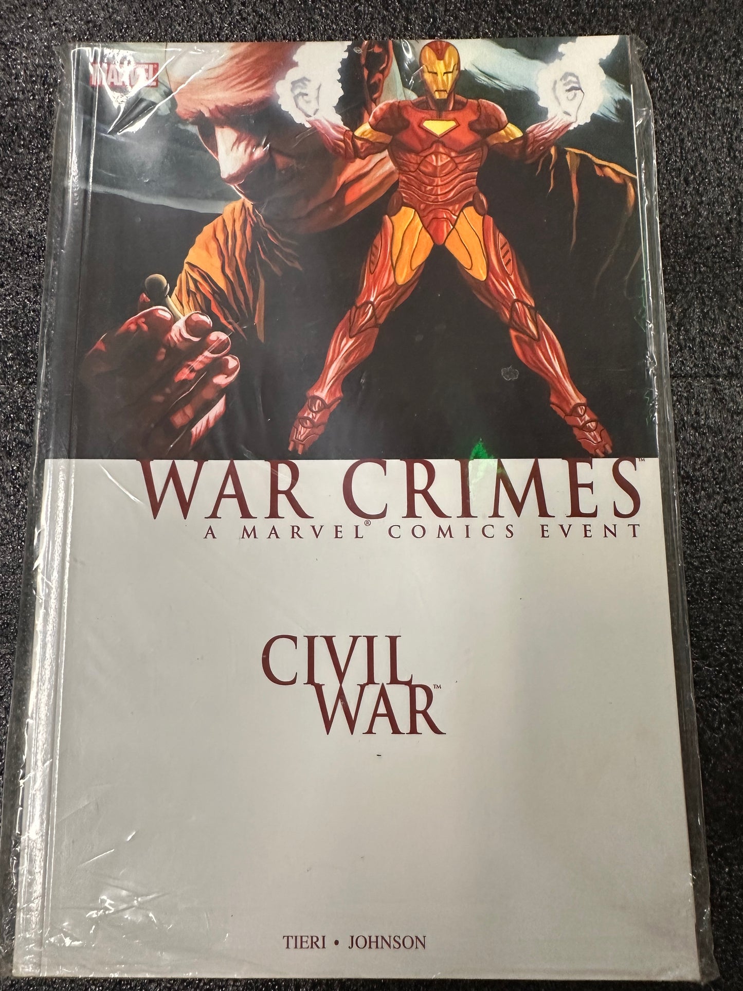 A MARVEL COMICS EVENT WAR CRIMES CIVIL WAR