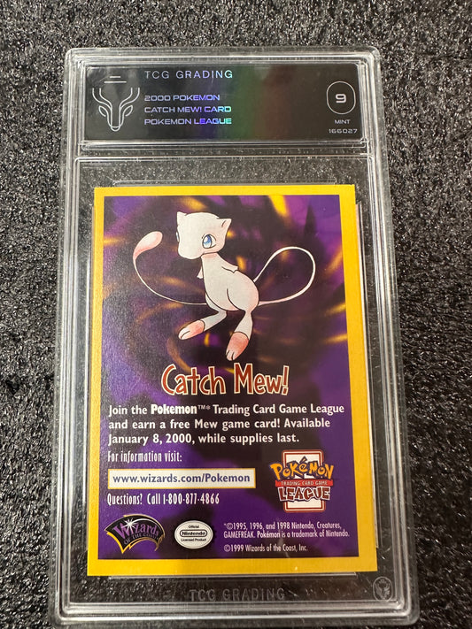 2000 POKEMON CATCH MEW CARD TCG 9