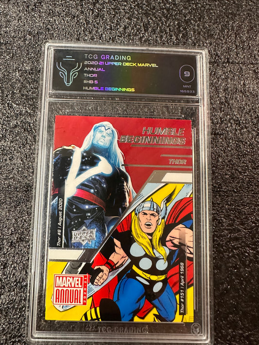 2020 HUMBLE BEGINNINGS THOR #HB5 TCG 9 MINT