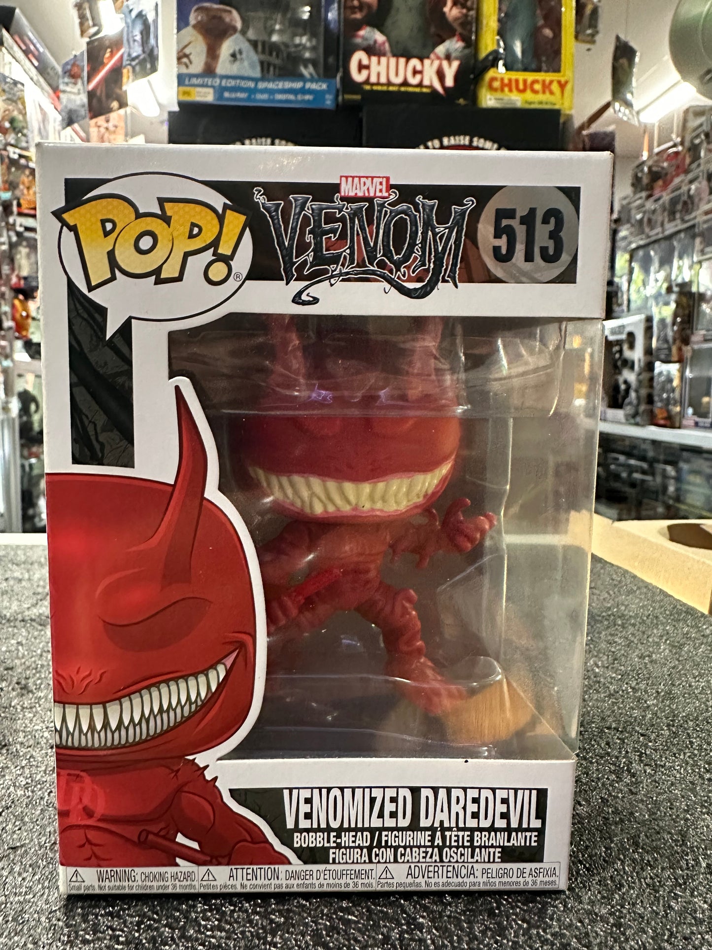 FUNKO POP MARVEL VENOM VENOMIZED DAREDEVIL #513