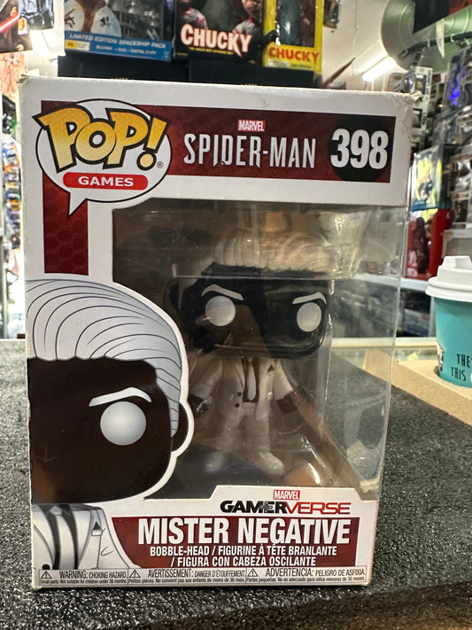 FUNKO MARVEL SPIDER-MAN MISTER NEGATIVE #398