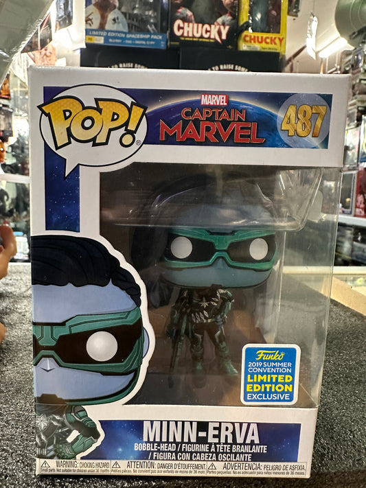 FUNKO CAPTAIN MARVEL MINN-ERVA #487