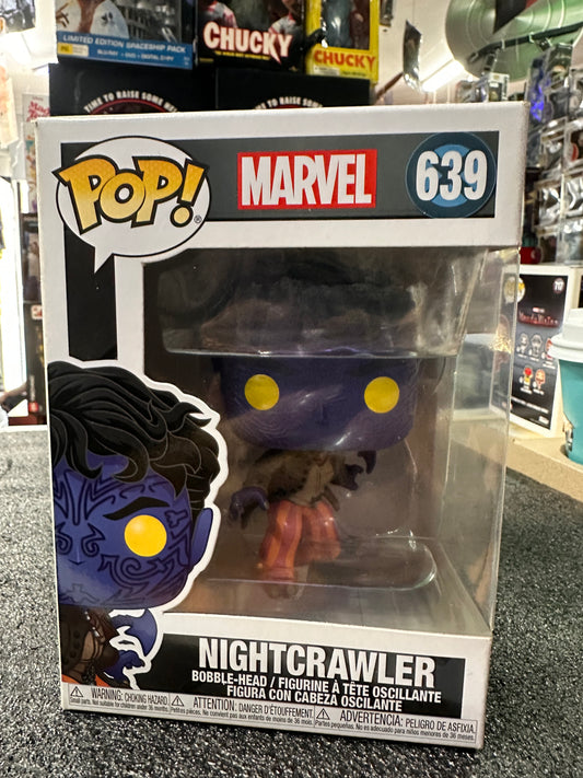 FUNKO POP MARVEL NIGHTCRAWLER #639