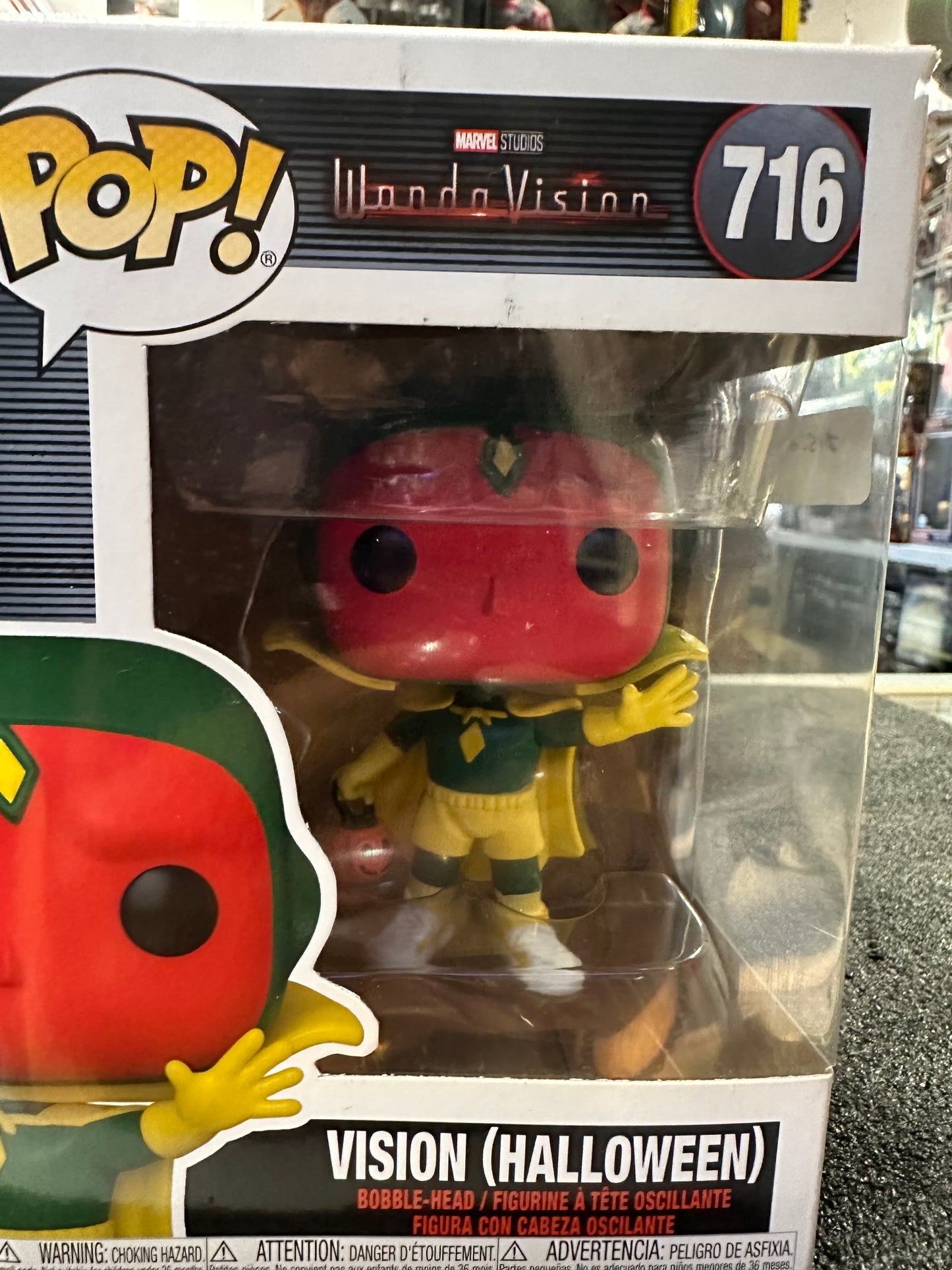 FUNKO WANDA VISION VISION HALLOWEEN #716