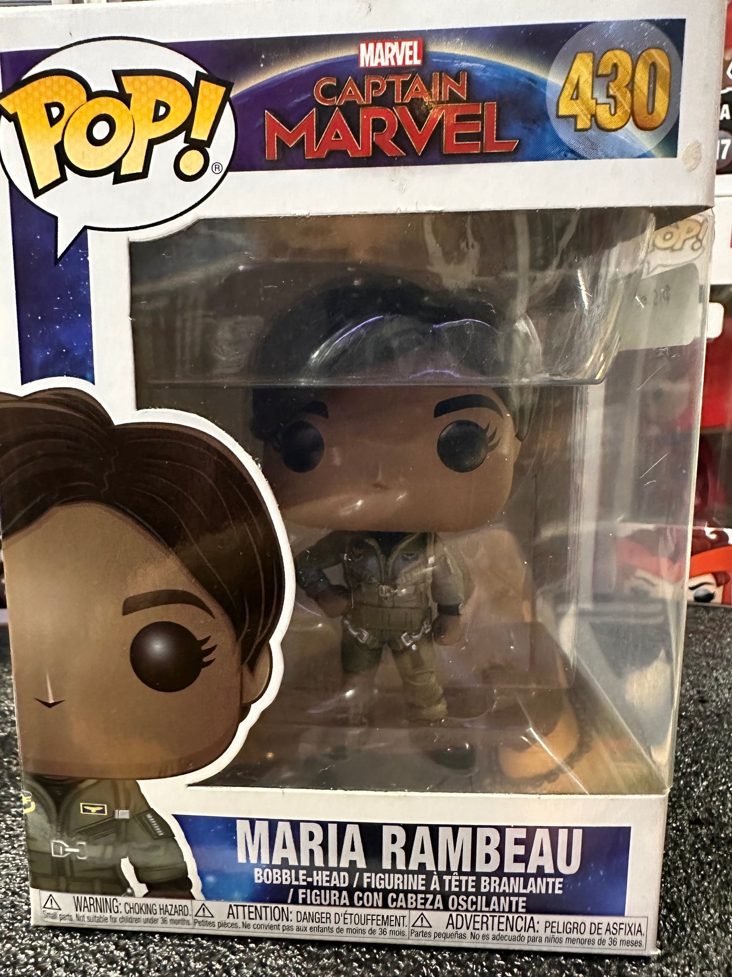 FUNKO CAPTAIN MARVELMARIA RAMBEAU #430