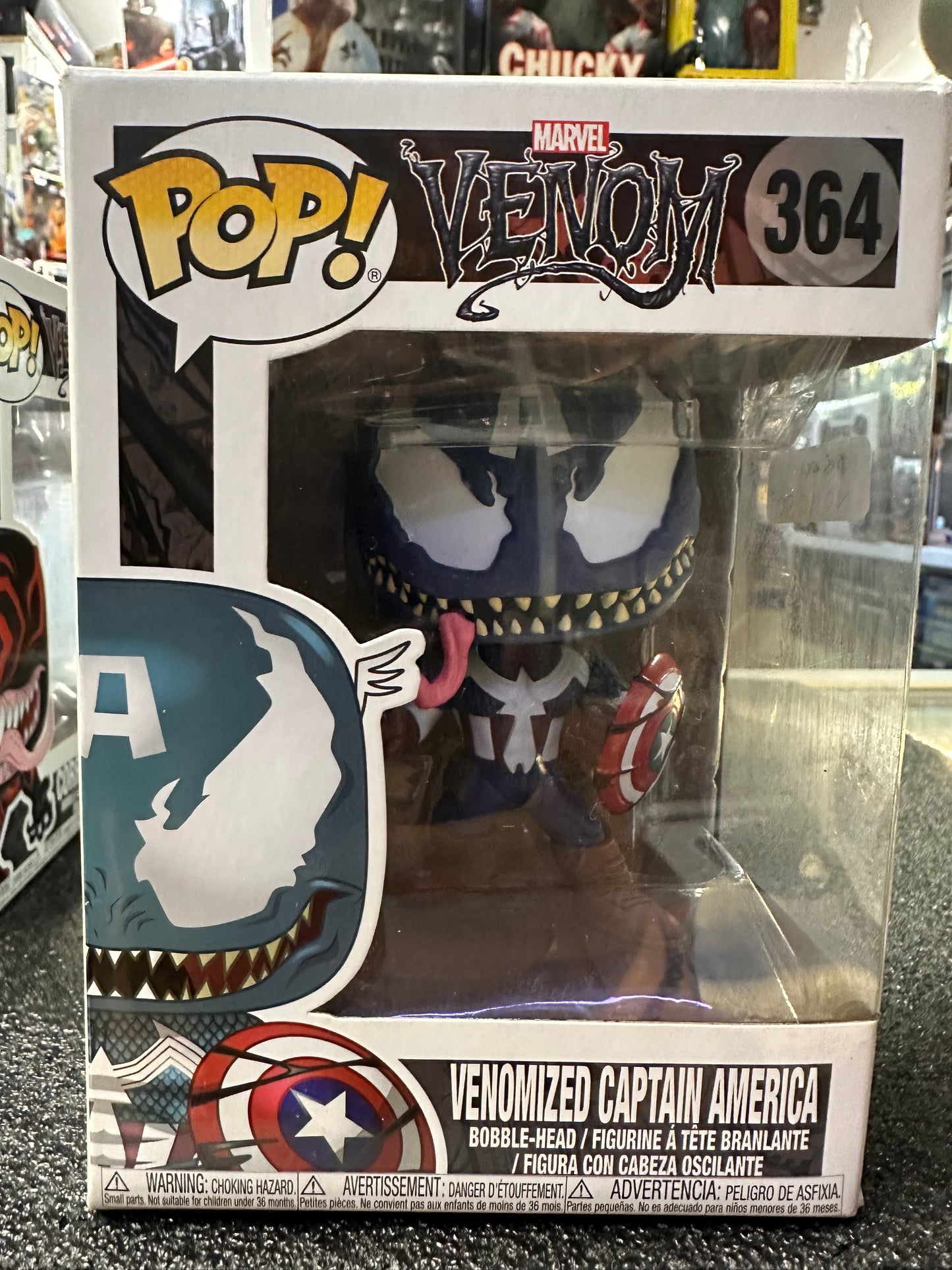 FUNKO MARVEL VENOM VENOMIZED CAPTAIN AMERICA #364