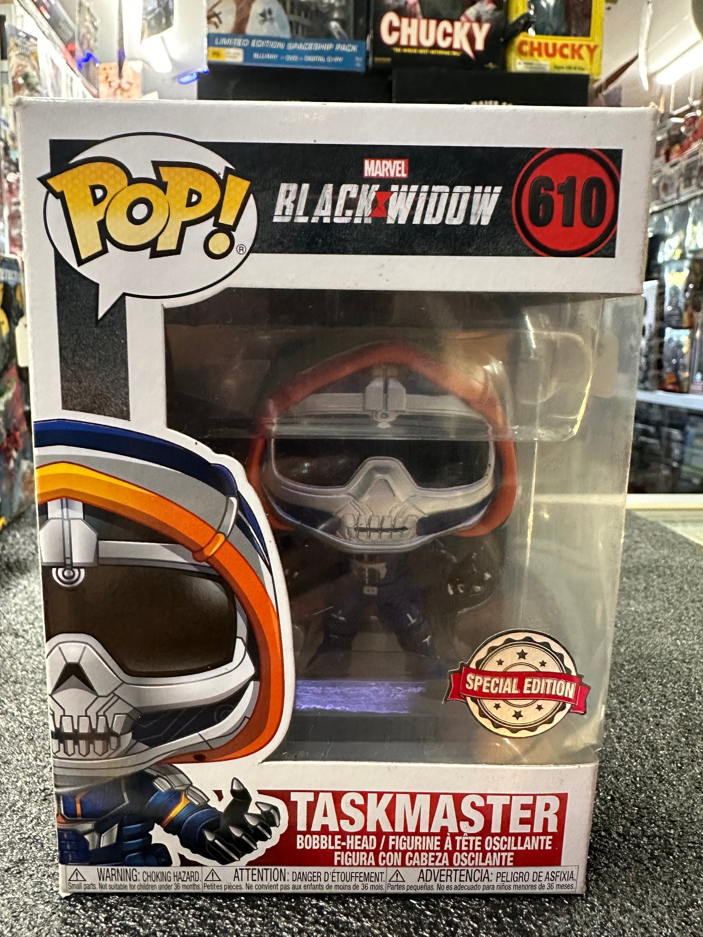 FUNKO BLACK WIDOW TASKMASTER #610