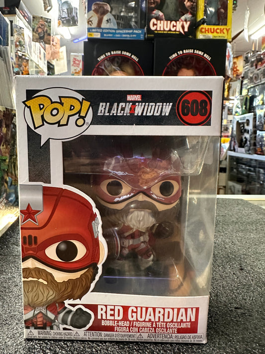 FUNKO BLACK WIDOW RED GUARDIAN #608