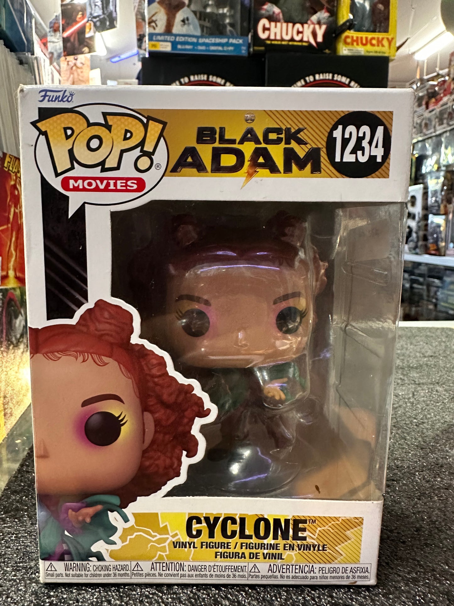 FUNKO BLACK ADAM CYCLONE # 1234