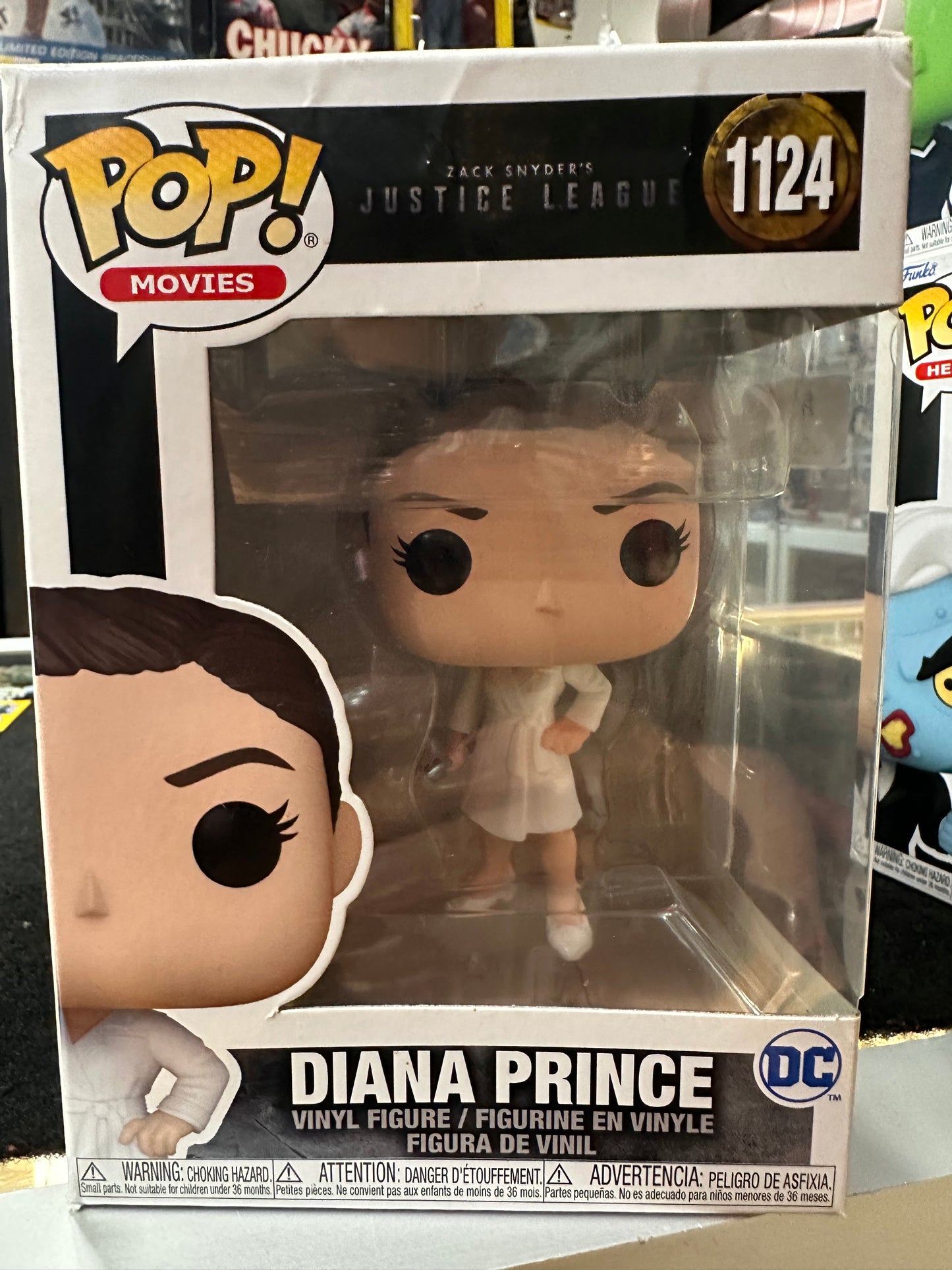 FUNKO JUSTICE LEAGUE DIANA PRINCE #1124