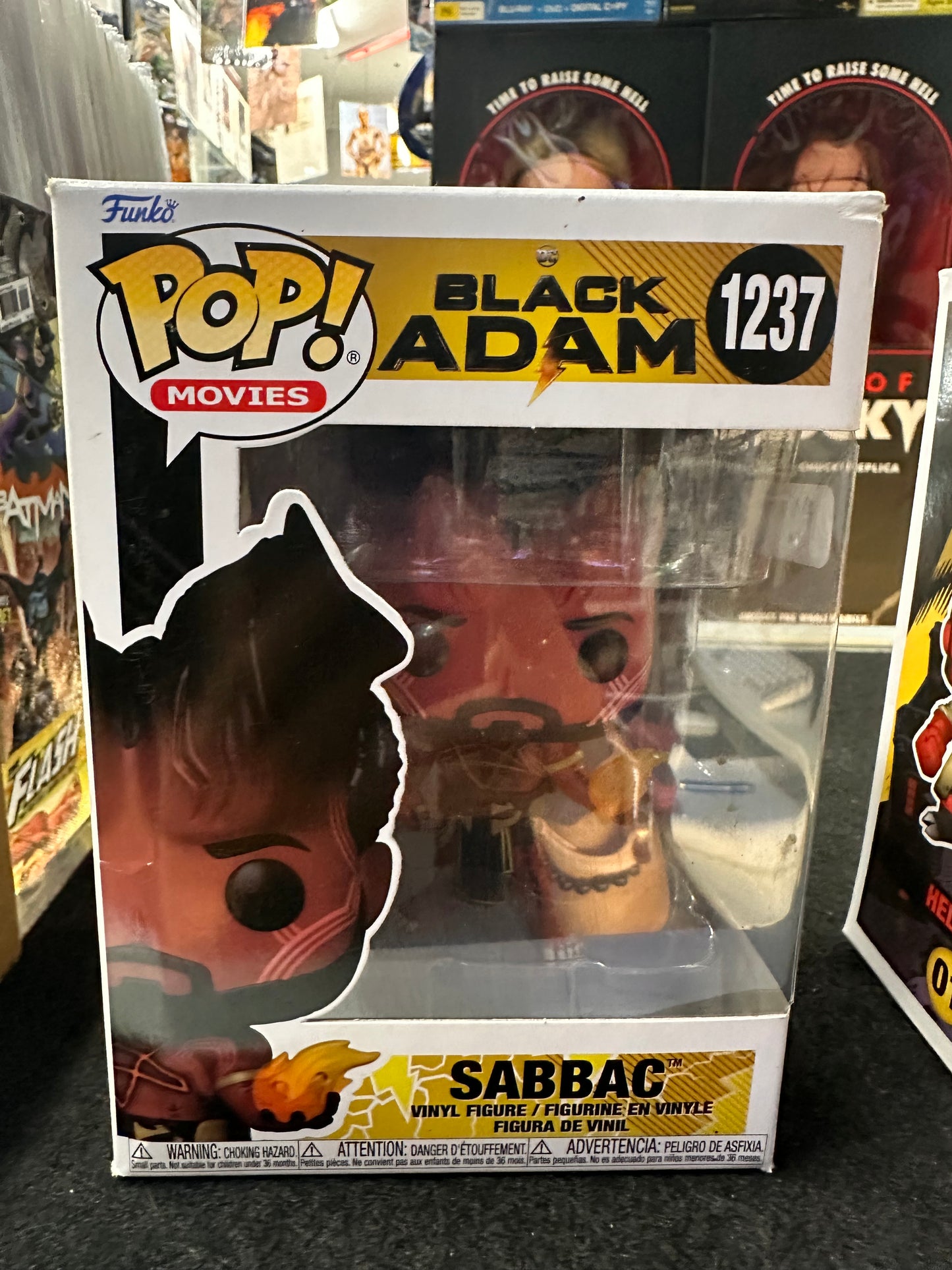 FUNKO POP BLACK ADAM SABBAC #1237