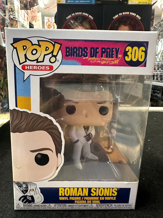 FUNKO POP BIRDS OF PREY ROMAN SIONIS #306