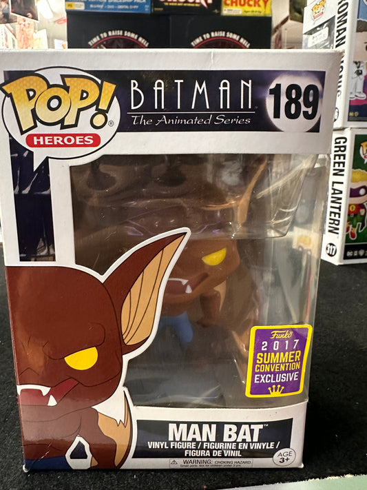 FUNKO POP BATMAN MAN BAT #189