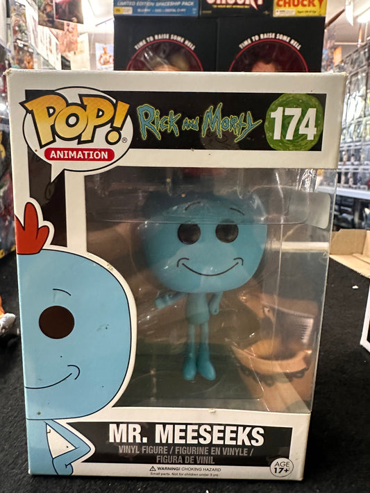 FUNKO POP RICK AND MORTY MR. MEESEEKS #174