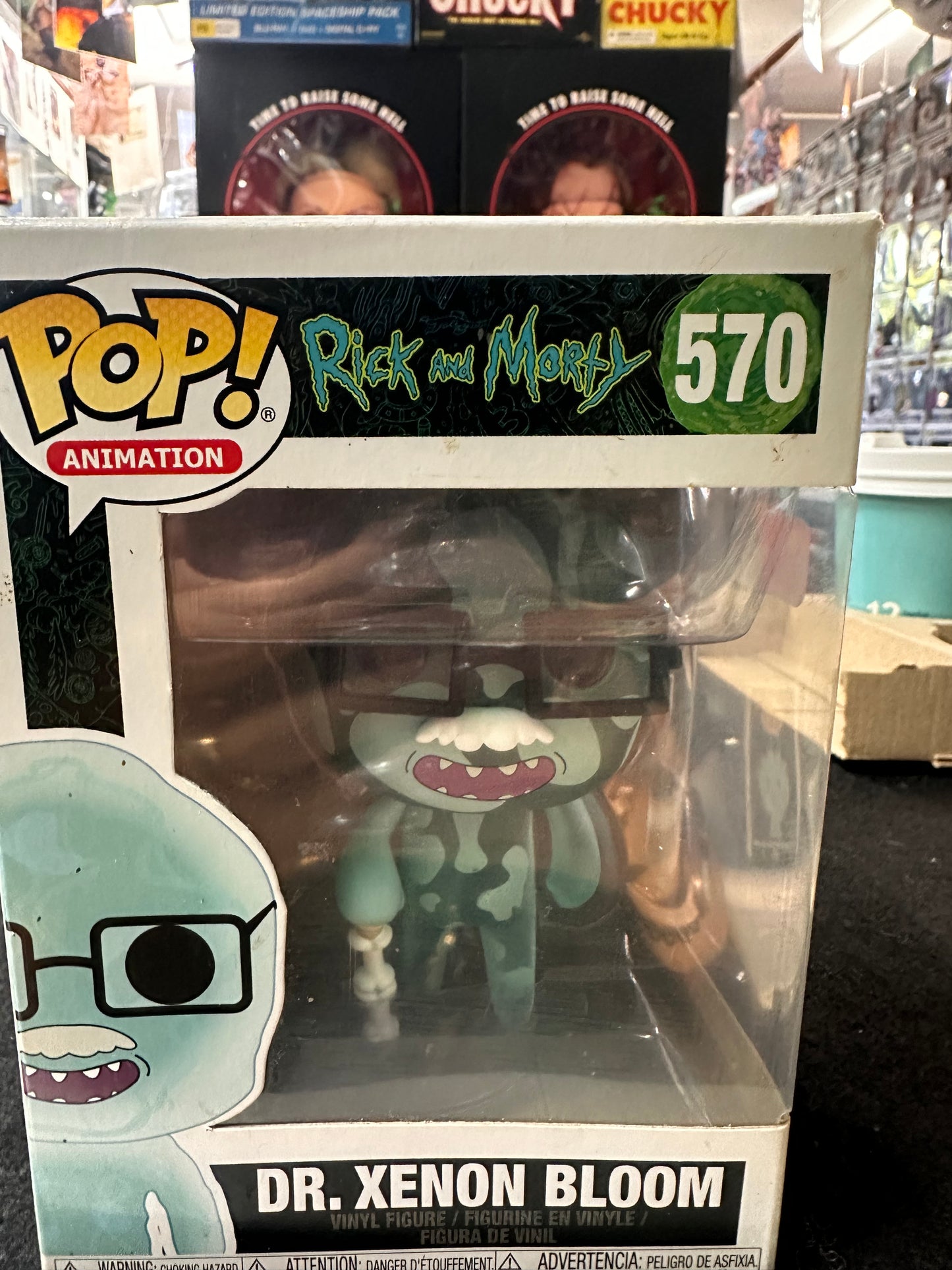 FUNKO POP RICK AND MORTY DR. XENON BLOOM # 570