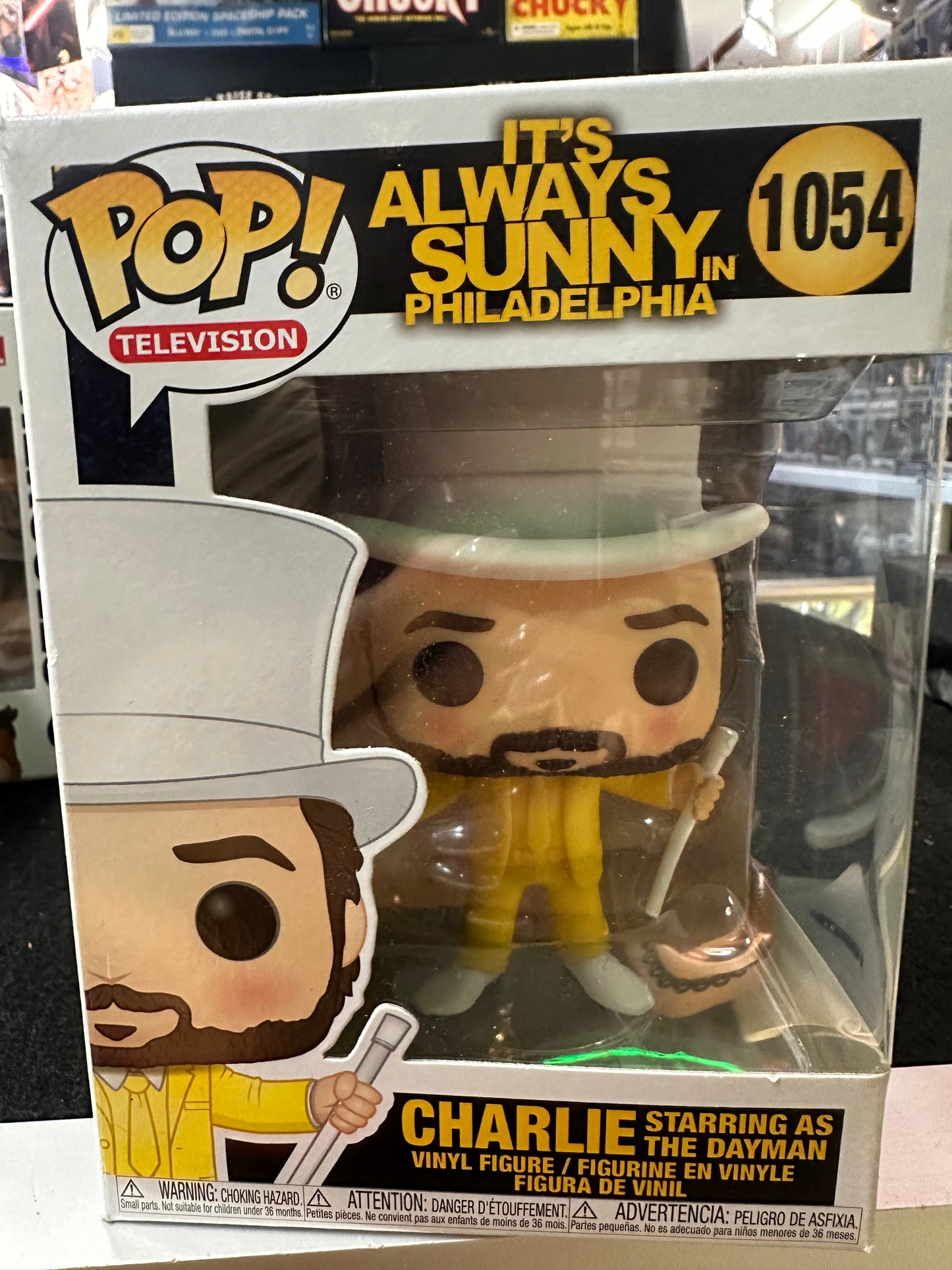 FUNKO POP IT'S ALWAYS SUNNY IN PHILADELPHIA CHARLIE #1054