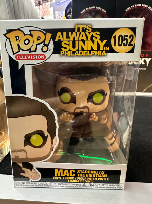 FUNKO POP IT'S ALWAYS SUNNY IN PHILADELPHIA MAC #1052