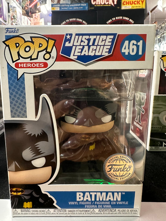 FUNKO POP JUSTICE LEAGUE BATMAN #461