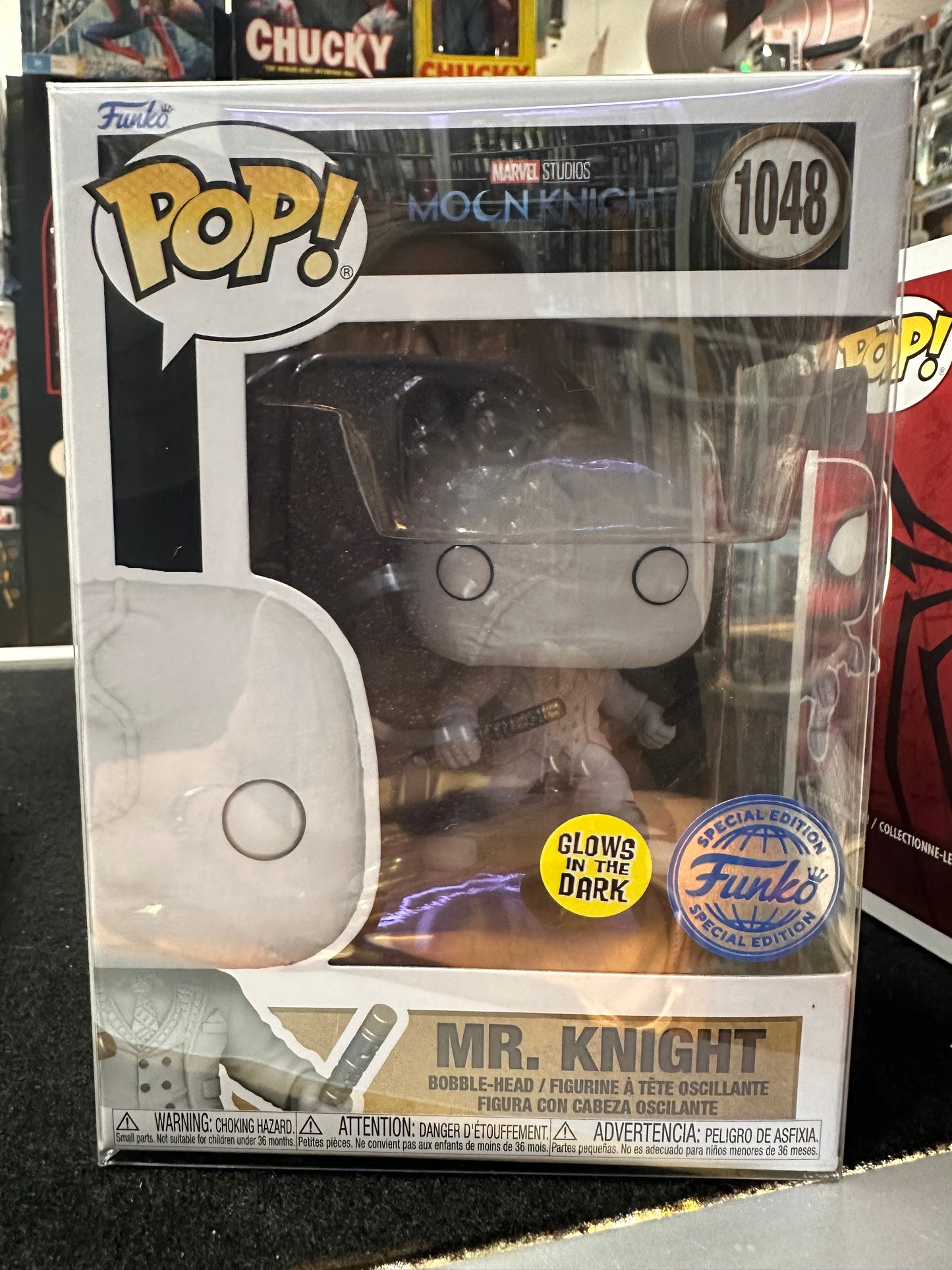 FUNKO POP MARVEL STUDIO MOON KNIGHT #1048 SPECIAL EDITION GLOWS IN THE DARK