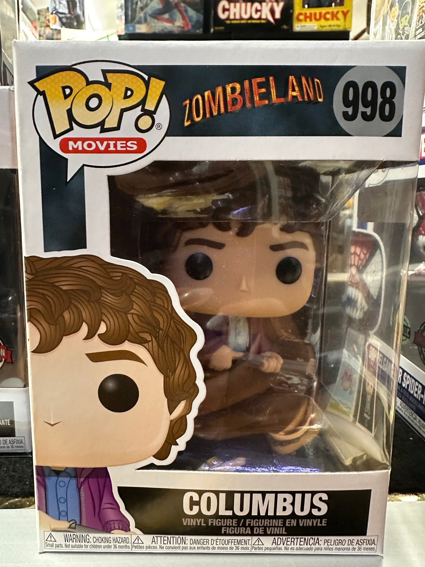 FUNKO POP ZOMBIELAND COLUMBUS #998