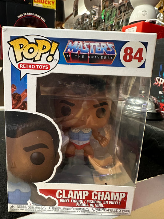 FUNKO POP MASTER OF THE UNIVERSE CLAMP CHAMP #84