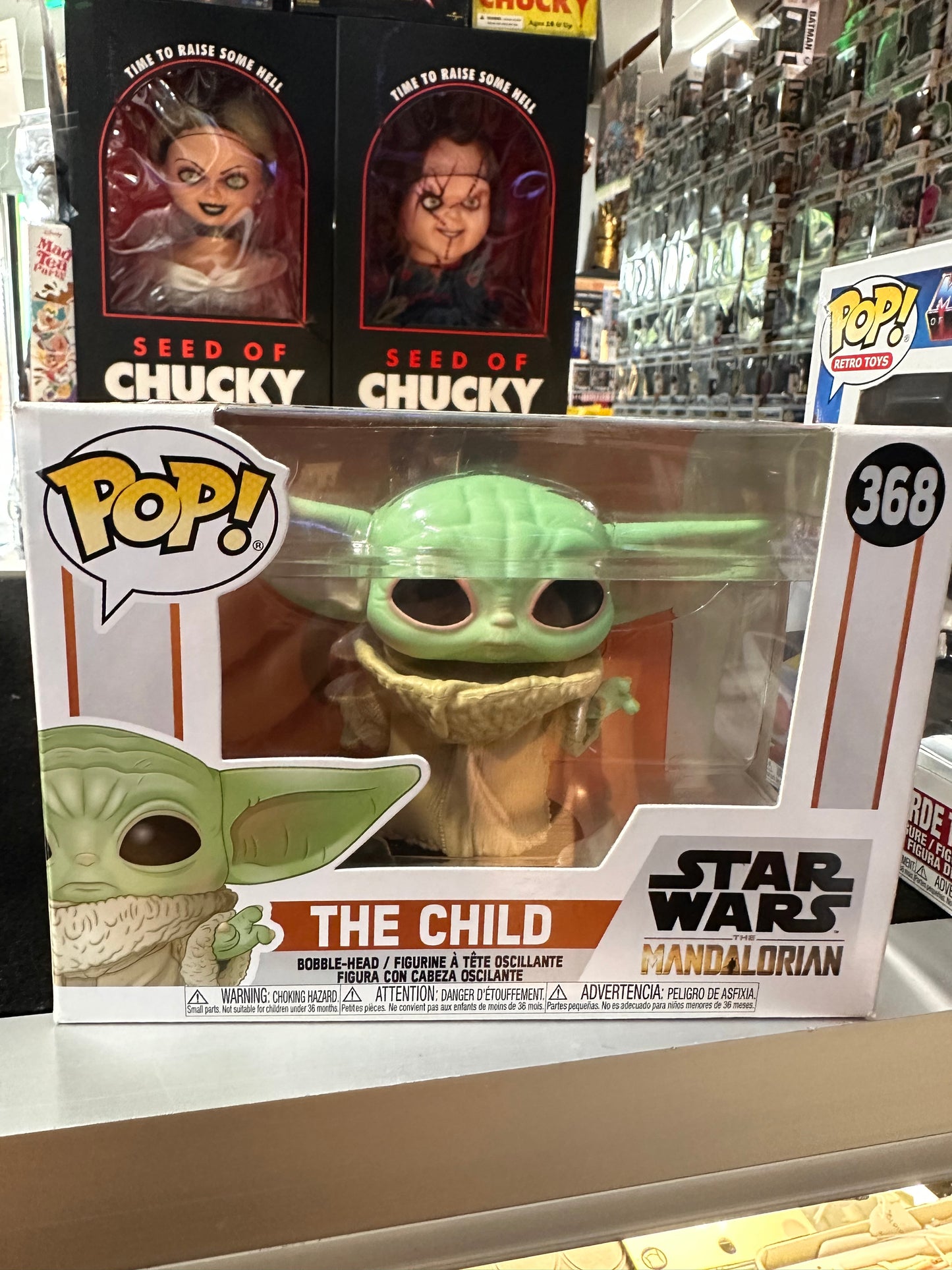 FUNKO POP STAR WAR THE CHILD #368