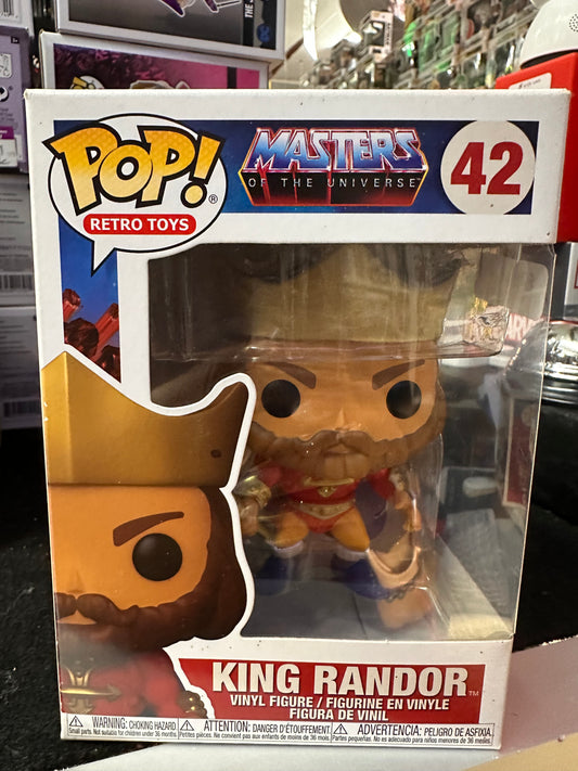 FUNKO POP MASTERS OF THE UNIVERSE KING RANDOR #42