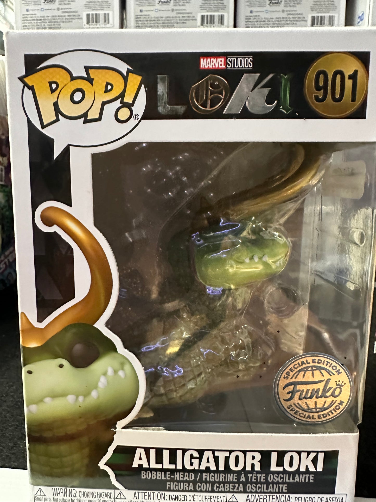 FUNKO POP ALLIGATOR LOKI SPECIAL EDITION #901