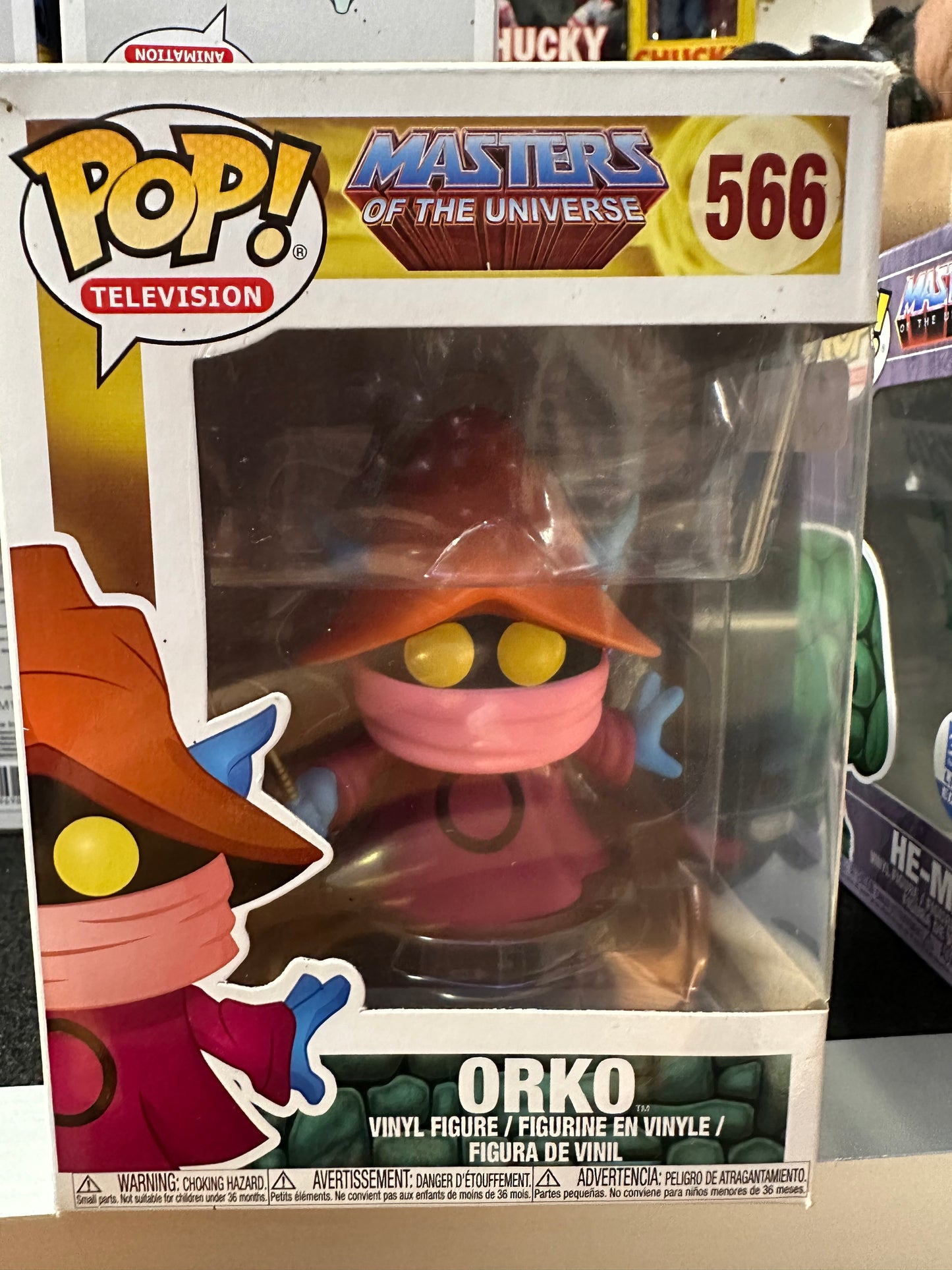 FUNKO POP MASTERS OF THE UNIVERSE ORKO #566