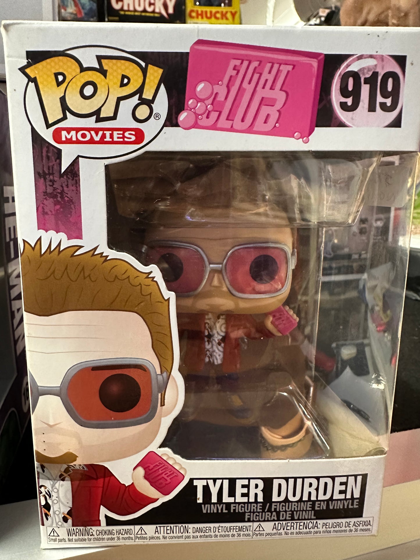 FUNKO POP FIGHT CLUB TYLER DURDEN #919