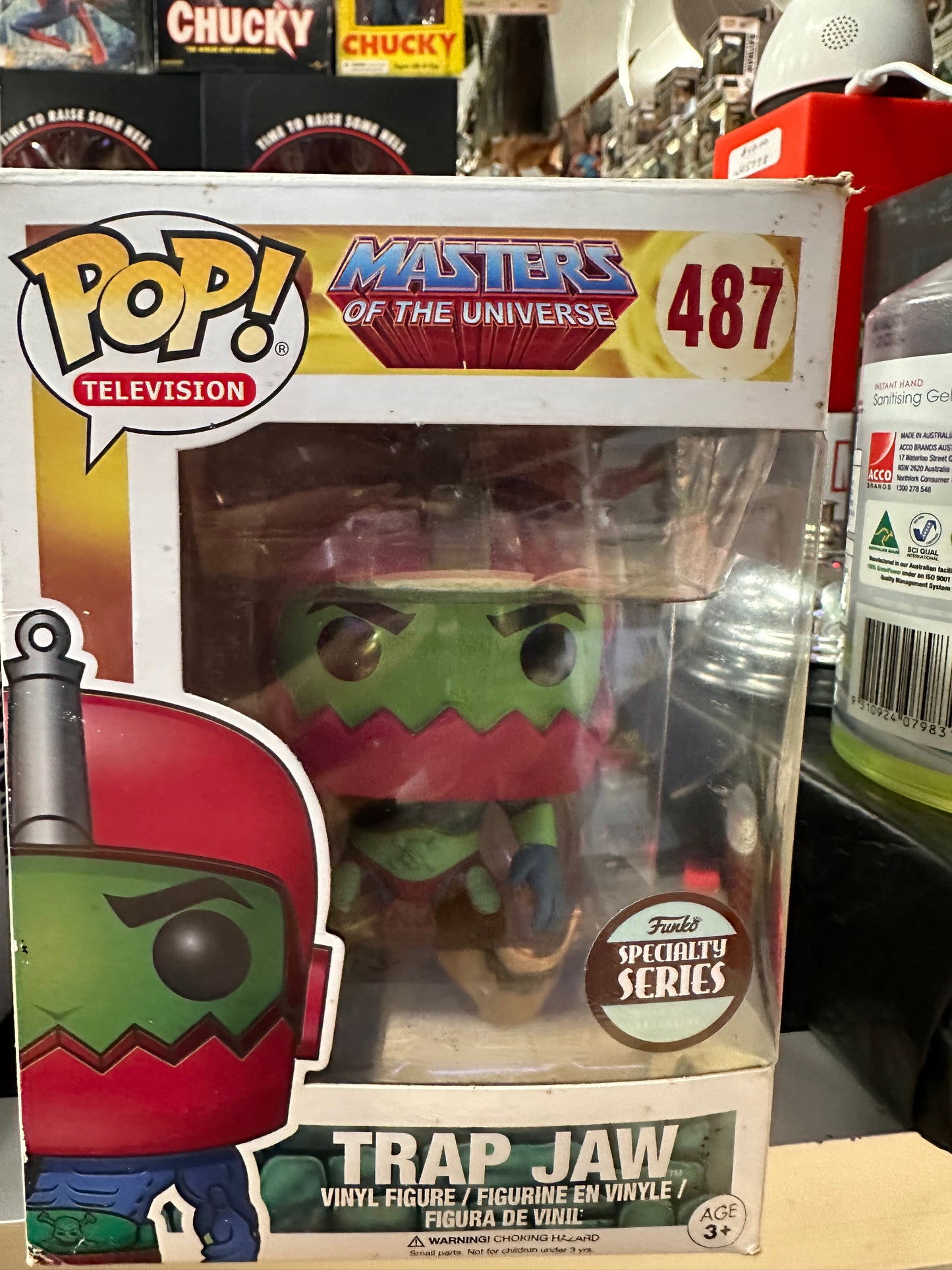 FUNKO POP MASTERS OF THE UNIVERSE TRAP JAW #487