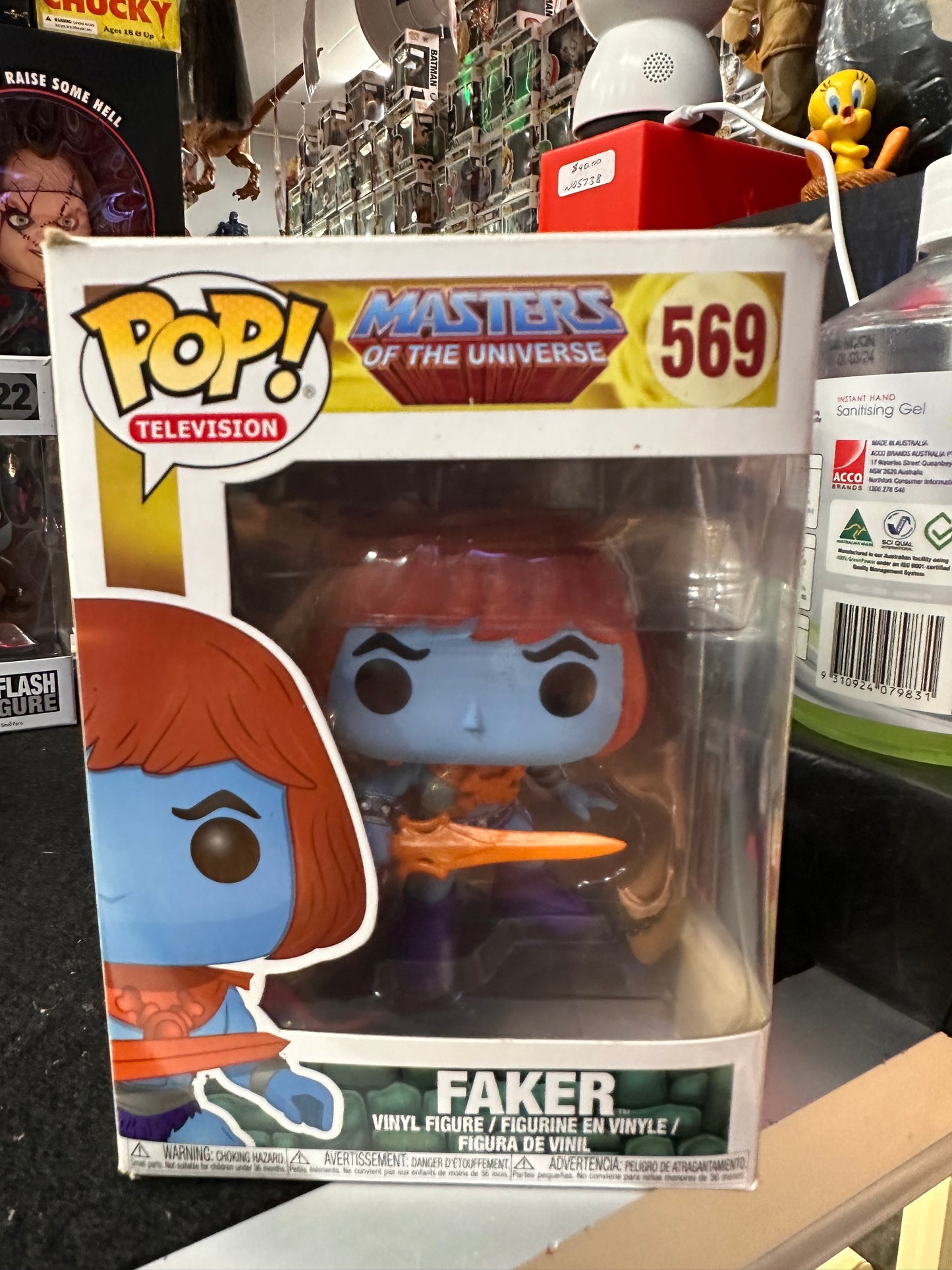 FUNKO POP MASTERS OF THE UNIVERSE FAKER #569