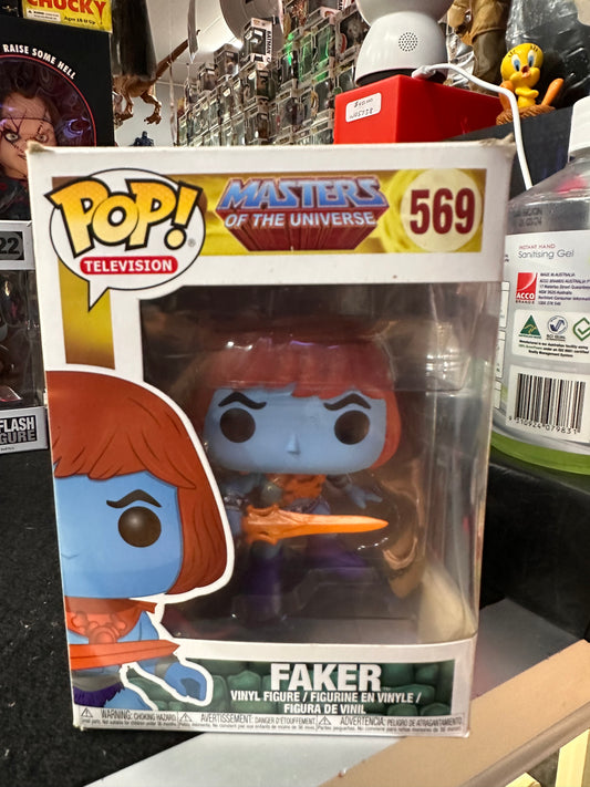 FUNKO POP MASTERS OF THE UNIVERSE FAKER #569