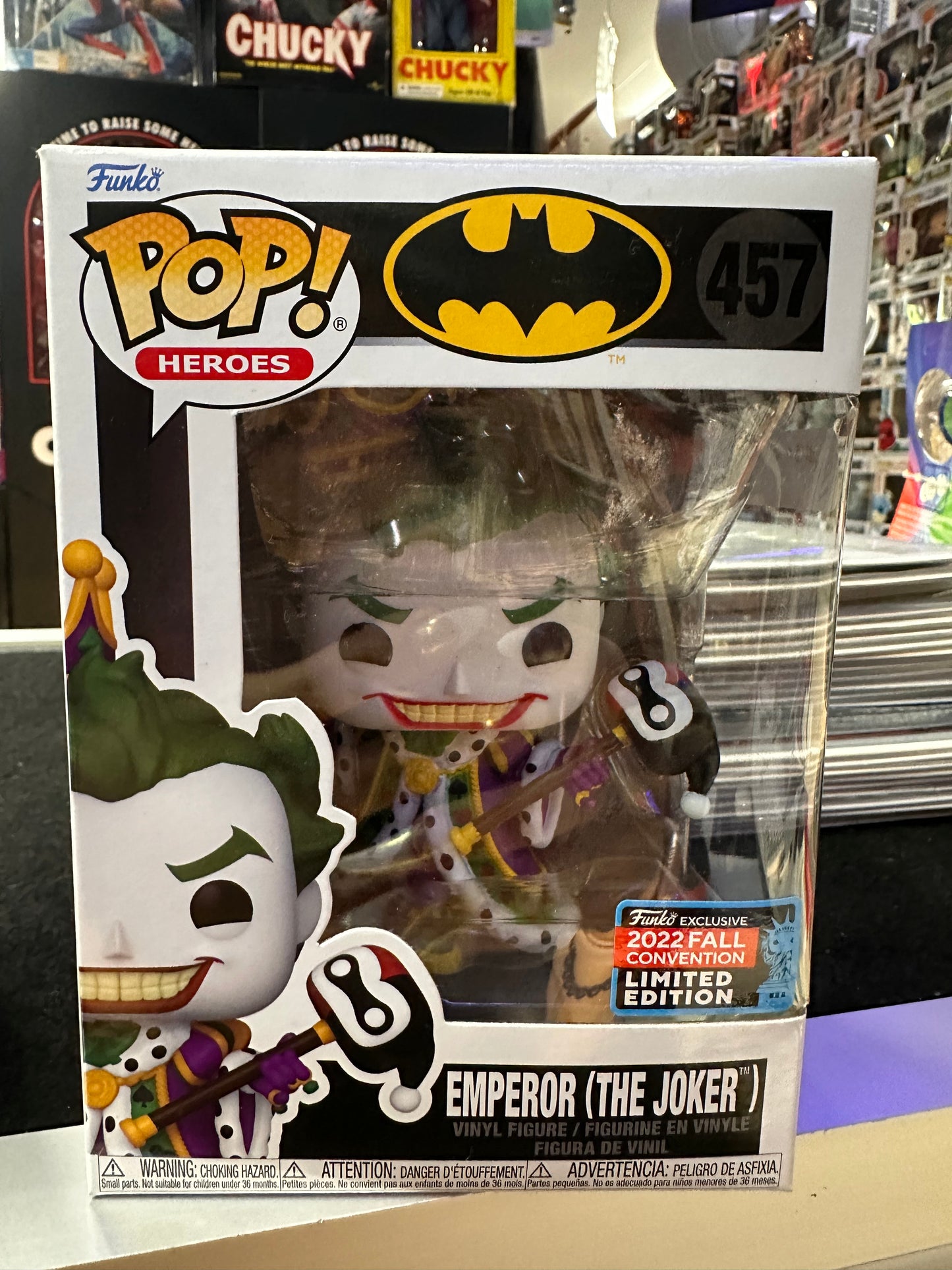 FUNKO POP BATMAN EMPEROR (THE JOKER) #457