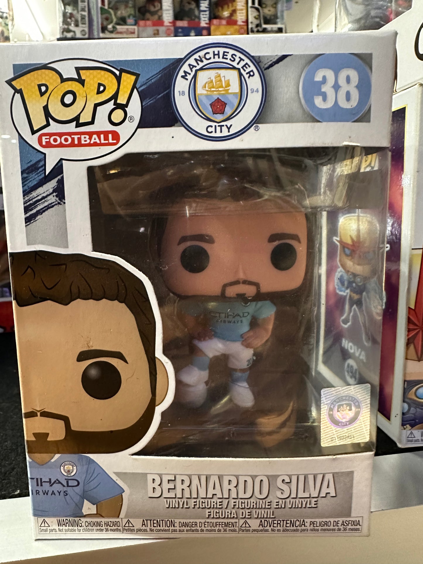 FUNKO POP MANCHESTER CITY BERNARDO SILVA #38